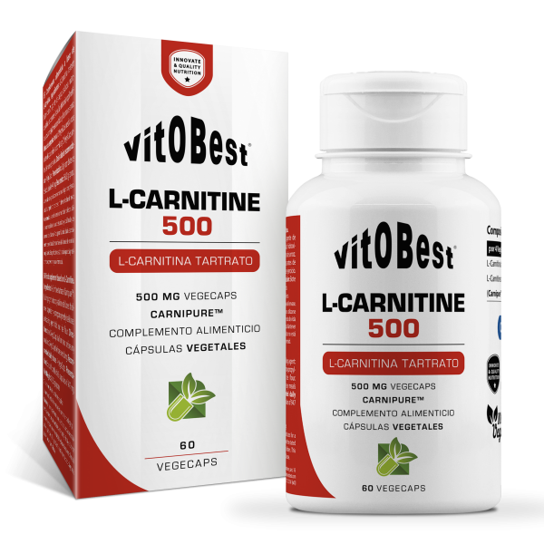 L-Carnitine 500 60cáps. (Vitobest) (Virtual)