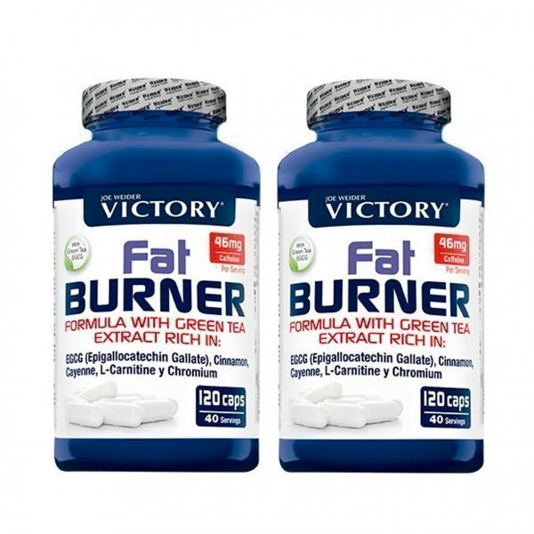Pack Victory Fat Burner 2 botes x 120 caps