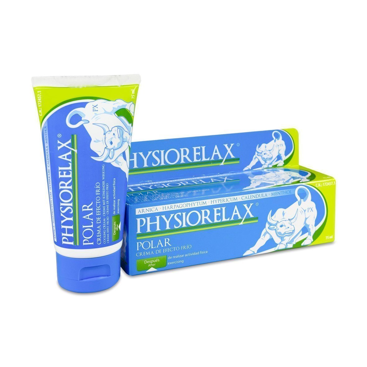 Crema de masaje Physiorelax Polar 75ml